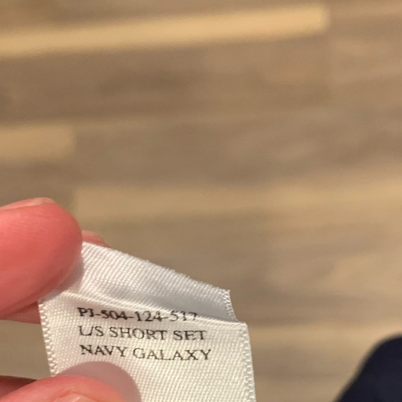 Rails Sleep Shorts in Galaxy Navy Blue - Picture 5 of 5